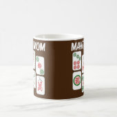 Mug Funny Mahjong Gift For Mom Mother Tile Game Lover (Centre)