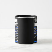 Mug Funny Maintenance Technician for Techy Person Men (Centre)
