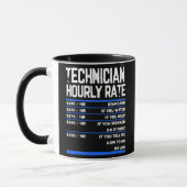 Mug Funny Maintenance Technician for Techy Person Men (Gauche)
