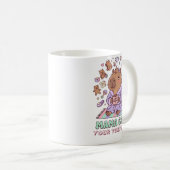 Mug Funny Mama Capy Mother's Day Tired Mom Gift (Devant droit)