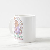 Mug Funny Mama Capy Mother's Day Tired Mom Gift (Devant gauche)