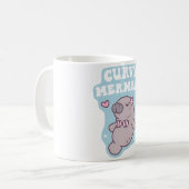 Mug Funny Manatee Curvy Mermaid (Devant gauche)