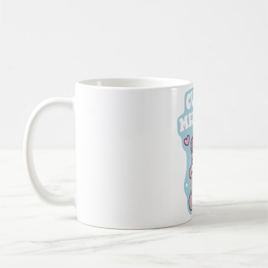 Mug Funny Manatee Curvy Mermaid (Gauche)