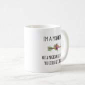 Mug Funny Manicurist Nail Technician Gift Idea (Devant droit)