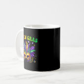 Mug Funny Mardi Gras Parade Outfit Jester Hat Men Wome (Devant gauche)