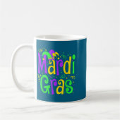 Mug Funny Mardi Gras Parade Outfit Jester Hat Men Wome (Gauche)