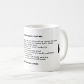 Mug FUNNY Mariage Anniversaire TOUTES LES ANNÉES Perso (Devant droit)