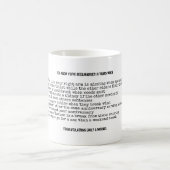 Mug FUNNY Mariage Anniversaire TOUTES LES ANNÉES Perso (Centre)