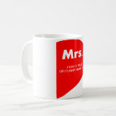 MUG FUNNY MARRIAGE (Devant gauche)