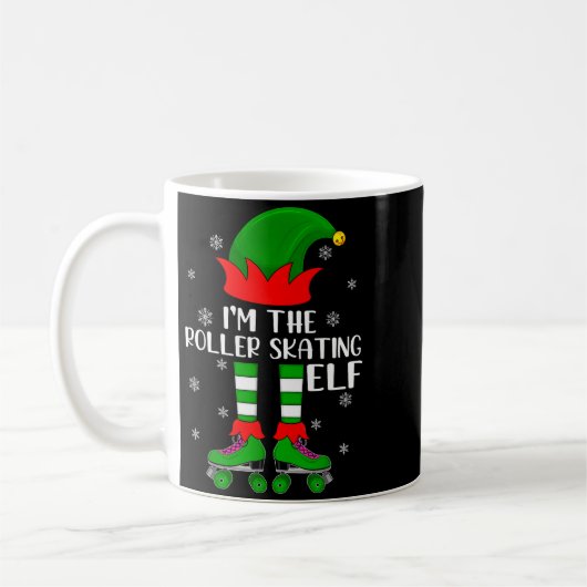 Mug Funny Matching Group The Roller Skating Elf Christ (Gauche)