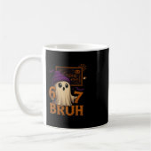 Mug Funny Math Ghost 67 Bruh Halloween Meme Teacher Eq (Gauche)