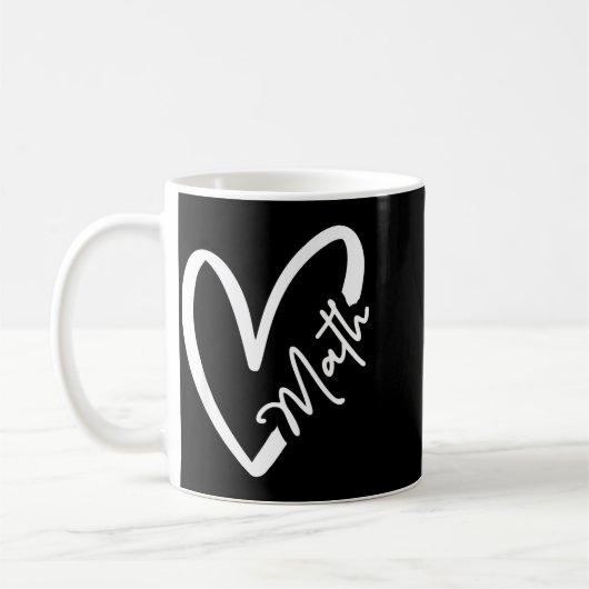 Mug Funny Mathematician Teacher Kids Physicist I Love  (Gauche)