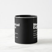 Mug Funny Mechanical Engineer Definition Engineering (Centre)