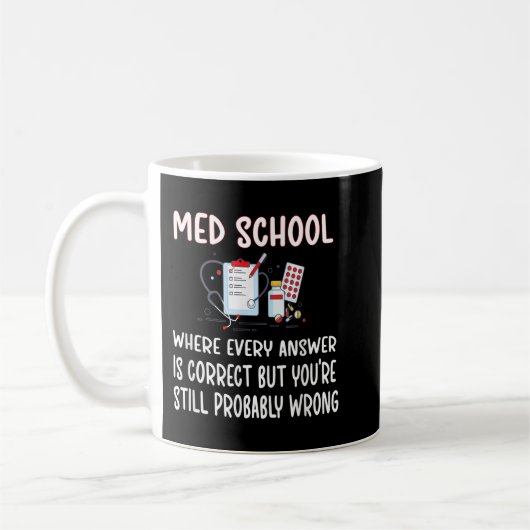 Mug Funny Med School Futur Docteur Médicale School Stu (Gauche)