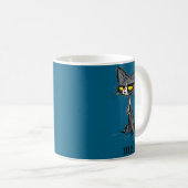 Mug Funny Meh Cat Gift For Cat Lovers (Devant droit)