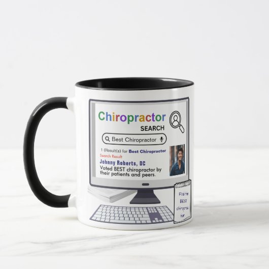 Mug Funny Meilleur Chiropraticien Résultat De Recherch (Gauche)