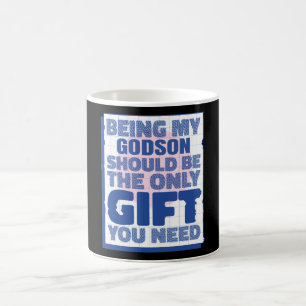 Mug Funny Meilleur poison pour Godson Birthday Christm