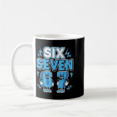 Mug Funny Meme 67 Six Seven 6 7 Italian Brainrot Boys  (Gauche)