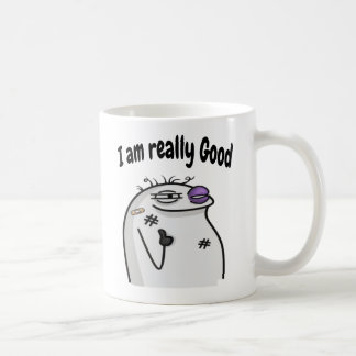Mug Funny Meme Character – Cool Expression Sticker