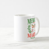 Mug Funny Merrier With A Martini Bachelorette Merry Ch (Devant droit)