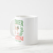 Mug Funny Merrier With A Martini Bachelorette Merry Ch (Devant gauche)