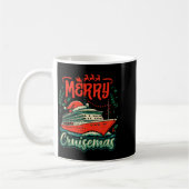Mug Funny Merry Cruisemas Holiday Cruise Vacation  (Gauche)