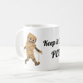 Mug Funny mignon maman Halloween moderne (Devant gauche)