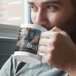 Mug Funny Mignonne FUNCLE 2 Photo Oncle Noël<br><div class="desc">Créez un cadeau de keepsaké pour une tante amusante avec ce joli collage photo FUNCLE Coffee Mug. Il vous suffit de télécharger deux photos de votre choix et de modifier le texte pour le rendre personnel et unique.</div>