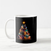 Mug Funny Minerals Christmas Tree Graphic Crystals (Gauche)