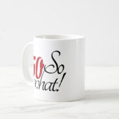 Mug Funny Modern 50 Alors quel 50e anniversaire (Devant gauche)