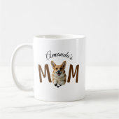 Mug Funny moderne mignon chiot Corgi maman chien (Gauche)
