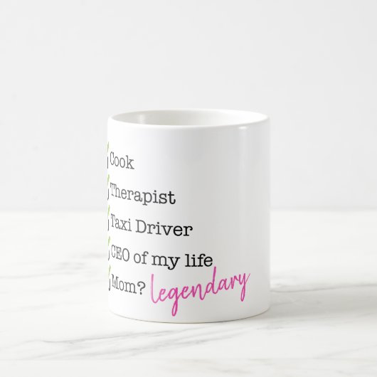 Mug Funny Mom Checklist (Centre)