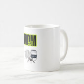 Mug Funny Mom Life (Devant droit)