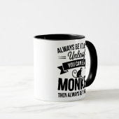 Mug Funny Monkey Meme (Devant droit)