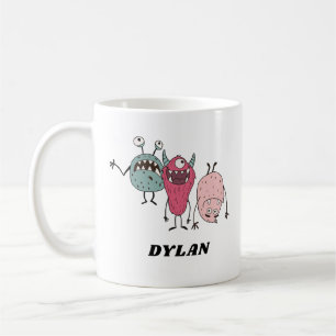 Mug Funny Monster Amis mignon Coloré Personnalisé