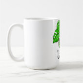 Mug Funny Monstera Plant Cartoon (Gauche)