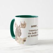 Mug Funny Moose Plainte (Devant gauche)