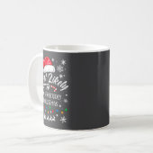 Mug Funny Most Likely To Christmas Singing Long Sleeve (Devant gauche)