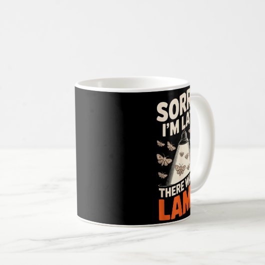 Mug Funny Moth Collector Collecting Ledopterology Men  (Devant droit)