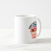 Mug Funny Motivation Shark Quote, Sometimes Motivation (Devant droit)