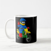Mug Funny Motorbike Builder Boys Block Building Toys D (Gauche)