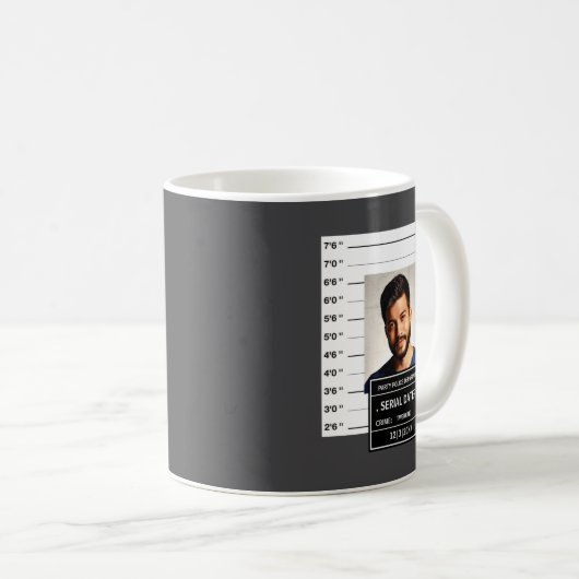 Mug Funny Mugshot Ster (Devant droit)