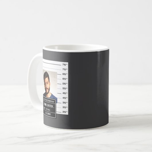 Mug Funny Mugshot Ster (Devant gauche)