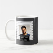 Mug Funny Mugshot Ster  (Gauche)