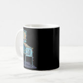 Mug Funny Nball Machine Christmas Graphics Lights Love (Devant gauche)