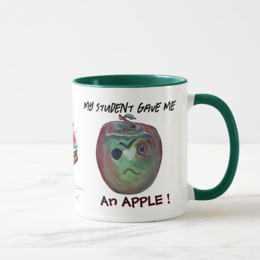 Mug Funny Nerdy Educateurs Apple (Droite)