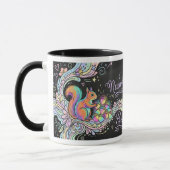 Mug Funny Neurodivergent Parade Strengths ADHD Art (Gauche)