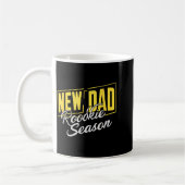 Mug Funny New Dad Rookie Season Proud Fathers First Ti (Gauche)