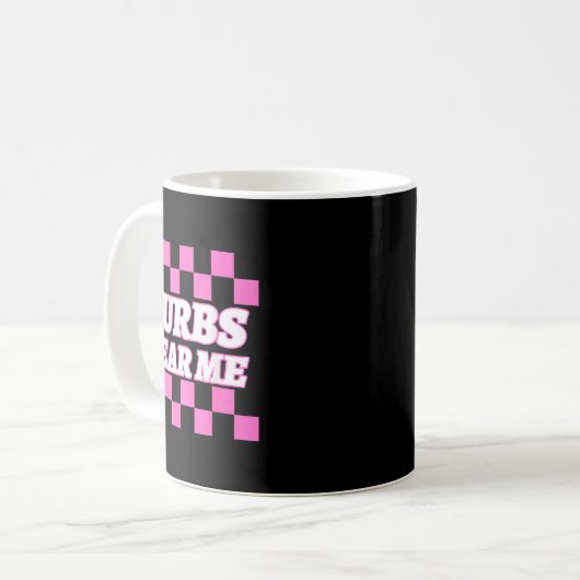 Mug Funny New Driver Curbs Fear Me Bad Drivers  (Devant gauche)