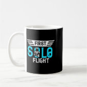 Mug Funny New Lot Design First Solo Flight Aircraft Lo (Gauche)